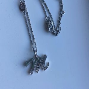 Juicy initial necklace